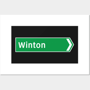 New Zealand Road Signage - Winton (Southland/Otago) Posters and Art